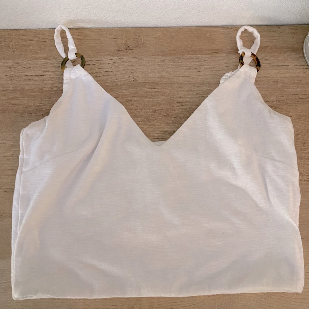 Embellished crop top